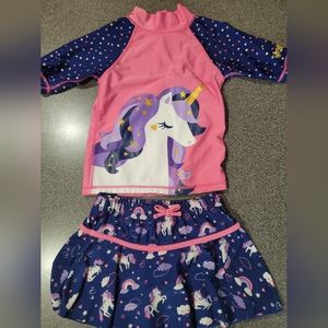 Uv skinz girls swimsuit set